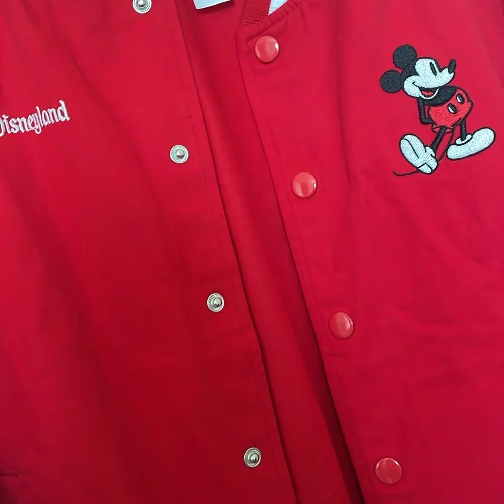 Red MonogramVarsity Mickey Mouse Jacket Pre loved - Picture 6 of 6